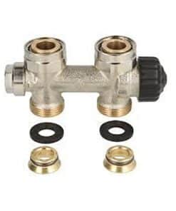 heimeier radiator onderaansluiting type multilux radiator onderblok recht euroconus