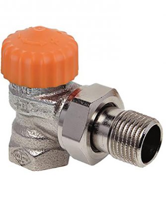 heimeier radiatorkraan type eclipse drukgecompenseerde thermostatische haaks