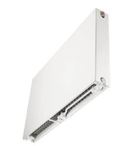 thermrad super 8 plateau radiator vlakke voorplaat onder aansluiting