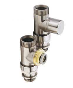 Comap RVS design aansluitset recht - RVS