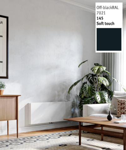 1770 watt - Zwart RAL7021 - met TPT sturing