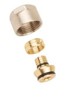 Thermrad aansluit koppeling - 20 x 2 mm 3/4 Euroconus Universeel