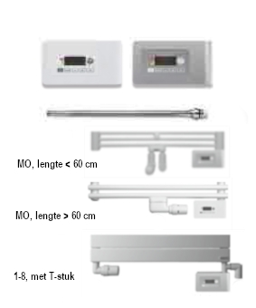 Vasco radiator elektropatroon - 750 Watt E-V-Basic