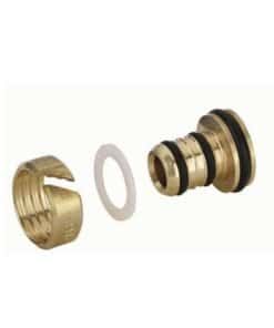 Zehnder radiator aansluit koppeling - 16 x 2 mm 3/4 Euroconus AKB / alu-pex